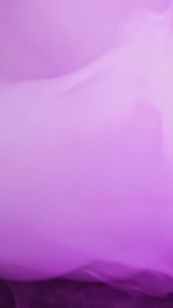 Vertikální Video Neonový Kouř Oblak Páry Kouzlo Fialová Růžová Barva — Stock video