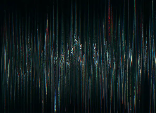 Сбой Текстуры Цифровое Наложение Шума Частотная Ошибка Красно Синий Зеленый — стоковое фото