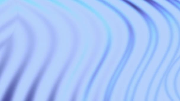 Неоновые Волны Размывают Свечение Голографический Градиент Обезглавленный Голубой Оранжевый Цвет — стоковое видео
