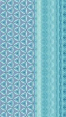 Dikey video. Mozaik süsü. Soyut tasarım. Neon mavisi pembe, parıldayan dijital motif desen titrek hareket geometrik yaratıcı arkaplan.