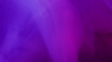 Floresan arka plan. Bulanık sis. Odaklanmamış neon mavi mor renk gradyanı parlayan sis dalgası karanlık soyut sanat dokusu.