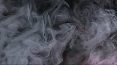 Ateş alevi. Sis bulutu. Yumuşak, yumuşak, tatlı diş ipi dokusu. Modern sanatın soyut arka planında pembe beyaz harmanlama modu.