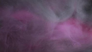 Hava sisi. Atmosferik sigara. Renkli beyaz bomba sahnede güzel bulutlar süzülüyor modern sanat soyut ışık arkaplanı yakın plan.