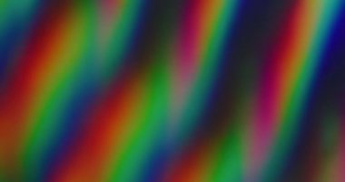 Bulanık ışık gökkuşağı. Kristal yansıma. Odaklanamayan sızıntı, çok renkli yeşil ışınlar, titreşimler, çizgiler, ışık parlamaları, soyut sanat arka planında parlamalar..