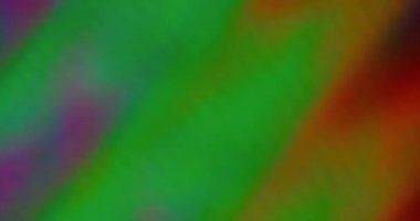 Bulanık soyut kaplama. Kıvılcım dokusu. Odaklanamayan sızıntı, çok renkli yeşil ışınlar gökkuşağı titreşimli ışınlar, sanat ışığı arka planında yanıp sönen lensler..