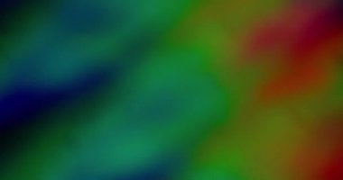 Soyut holografik doku. Bulanık parlayan yüzey. Odaklanmamış toz sızıntısı, çok renkli yeşil ışınlar, gökkuşağı gradyan titreşimler, sanat ışığı arka planında ışıldayan lensler..