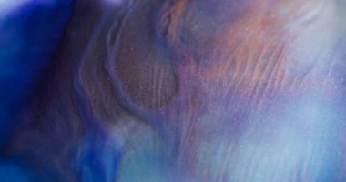 Pastel akıntısı. Enamel döktü. Dalgalı suluboya mavi boya, mermer çözünmüş gradyan desenli. Pak sıvıda dumanlı boya etkisi sıvısı.