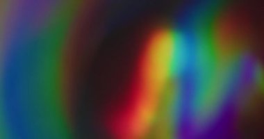 Prizmatik bir geçmişi var. Bulanık parlak renkler. Odaksız sızıntı. Sarı ışınlar. Gökkuşağı. Soyut sanat ışığı üzerinde titreşimler..