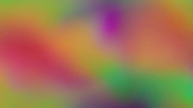 Renkli holografik arka plan. Fütürist bulanıklık. Odaklanmamış toz sızıntısı yeşil sarı ışınlar gökkuşağı gradyan titreşimler soyut sanat ışığı üzerinde ışıldayan lensler.