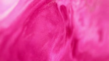 Pırıl pırıl. Bokeh ışığı. Bulanık neon morumsu pembe, parlak, pırıl pırıl parlayan mürekkep dalgalı hareket soyut sanat arka planı..