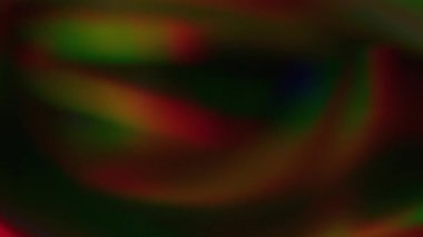 Aura rengi. Bulanık ışık çizgileri. Odaklanamayan yeşil ışınlar parlak parıldayan ışıltılar soyut sanat arka planında yanıp sönen mercekler..