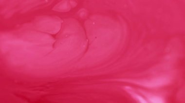 Yağ sızıntısı. Boya sıçraması. Bulanık morumsu pembe baloncuk pembe baloncuk desen sıvı mürekkep akış dalgası soyut sanat arkaplanı.