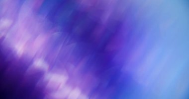 Görüntü karışıyor. Odaklanamayan parlayan dalgalar. Mavi renkli mercek, soyut sanat eserleri üzerine gradyan hareketini aydınlatacak modern arkaplan..