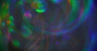 Kaleydoskop dairesi. Bulanık pürüzsüz doku. Modern Bokeh ışık soyut zemin üzerinde yuvarlak mavi mercek parlaklığı.