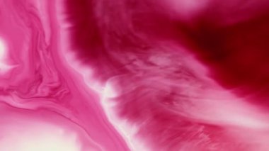 Boya karışımı. Mermer sıçraması. Çözünmüş kırmızı kestane rengi beyaz mürekkep rengi kimyasal madde. Akrilik soyutlamaya yayılan diş minesi suyu..