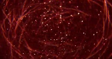 Bulanık renk parlıyor. Parıltı. Şeffaf doku kırmızı ışık soyut sanat arka planında odaklanmış parlak çelenk hareketi.