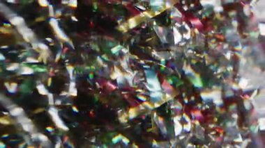 Konfeti dokusu örtüşüyor. Bulanık kutlama ışıltısı. Bokeh ışık soyut arkaplanda daireler çizen renkli kırmızı mavi parçacıklar mercek parlamaları.