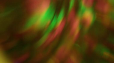 Bokeh dağıtım lensi. Işınlar taşar. Optik bozulma. Renkli şenlikli ışıldayan nokta kaleydoskop etkisi tozu. Yuvarlak lens varyans ışığı sızıntısı.