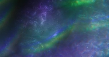 Köpüklü boya. Hafif arkaplan. Yaratıcı akrilik soyutlama üzerinde yüzen odaksız mor renkli gökkuşağı neon deseni.