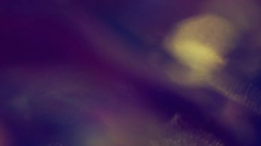 Bulanık lens. Sanal işaret fişeği. Odaklanmamış ışık kırılması folyo disko ışını parlaklık arkaplanı. Spektrum parlaklık karışımı gece örtüsü.