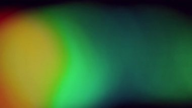 Renkli odaklanmış sızıntı. Spektrum lens. Eski film ışığı kırılması, güneş ışınları parlaklığı arka plan. Nostaljik prizma parlaklığı sinematik örtüşme.