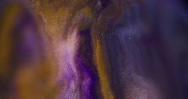 Mermer boya. Görüntü bokeh ışıltısı. Odaklanmamış mor mavi renk dokusu soyut yaratıcı arkaplanda su parıltısı sıvısı.