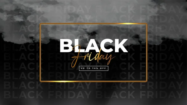 Black Friday Sale Perfect Social Media Posts Well Posters Banners — Stock Vector
