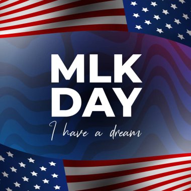 Martin Luther King kral günü temalı tasarım, posterler, arka planlar, sosyal medya paylaşımları vs. için mükemmel