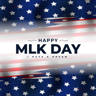 Martin Luther King kral günü temalı tasarım, posterler, arka planlar, sosyal medya paylaşımları vs. için mükemmel