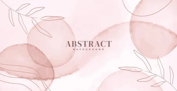 Abstract Pink Watercolor Background Suitable Decoration Wall Decoration Posters Banners — Stockvector