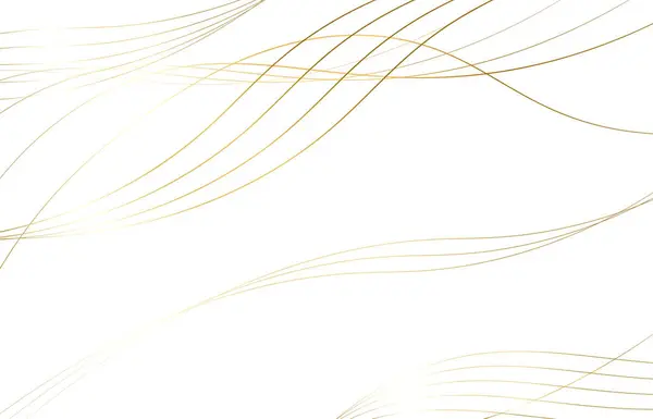 Дизайн Фону Тонкими Золотими Лініями Білою Золотою Комбінацією Ідеально Підходить — стоковий вектор