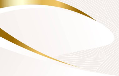 İnce altın çizgileri olan arka plan tasarımı, beyaz ve altın kombinasyonu, arka plan, posterler, duvar kağıtları ve daha fazlası için mükemmel.