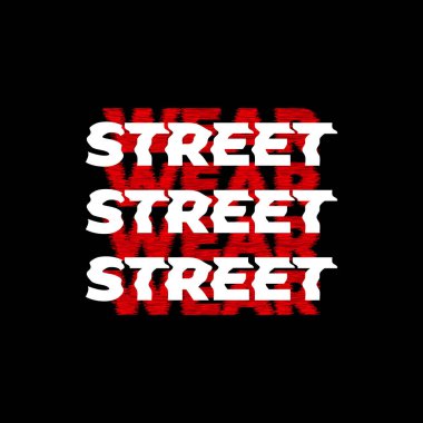 sokak giyimi t-shirt tasarımı, ekran baskısı, ceket ve diğerleri için uygun