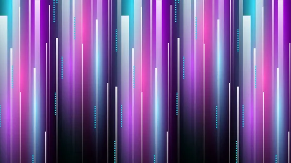 Technologie Hintergrund Mit Neonlichteffekten — Stockvektor