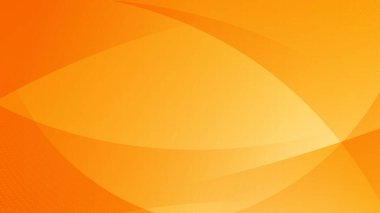 Kavisli çizgi elemanları ve yarım ton noktalarıyla soyut turuncu arkaplan