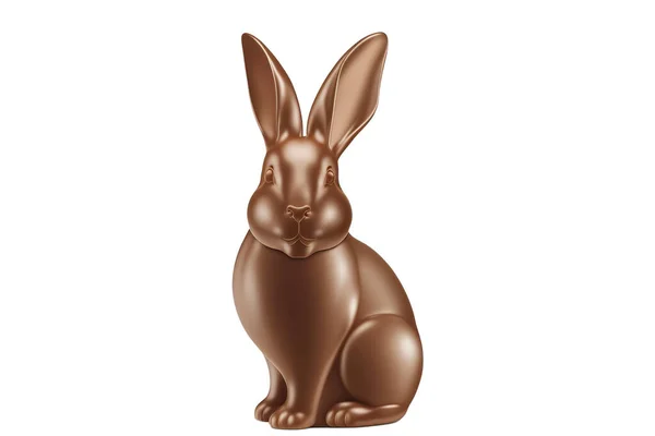 Шоколадный Кролик Празднования Пасхи Христианский Праздник Лицензионные Стоковые Фото