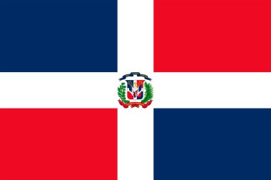 Flag of Dominican Republic country nation
