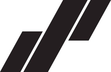 Arka planda izole edilmiş modaya uygun ve minimal tarzda üç satır logo illüstrasyonuName