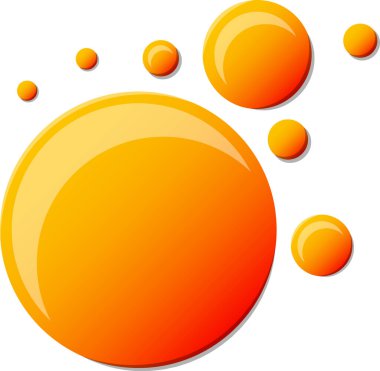 Arkaplanda soyut su yayılımı logo illüstrasyonunu modayı ve minimal biçimi izole eder