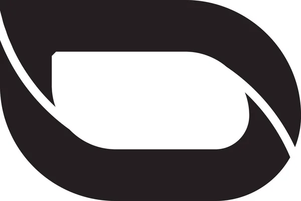 Abstraktní Čára Logo Připojení Ilustrace Módním Minimálním Stylu Izolované Pozadí — Stockový vektor