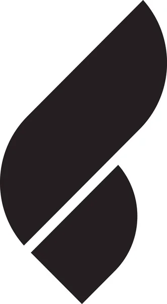 Abstraktní Logo Křídla Ilustrace Módním Minimálním Stylu Izolované Pozadí — Stockový vektor