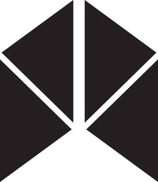Абстрактная Иллюстрация Логотипа Крыла Модном Минимальном Стиле Заднем Плане — стоковый вектор
