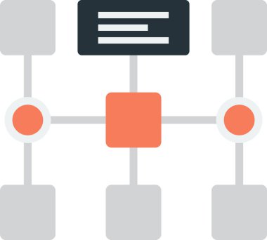 Arka planda izole edilmiş uygulamalar ve UX UI resimlemesi