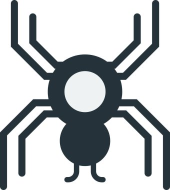 Arka planda izole edilmiş en küçük biçimdeki hata çizimi