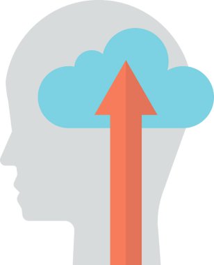 Arkaplanda asgari biçimde izole edilmiş gelişim illüstrasyonu