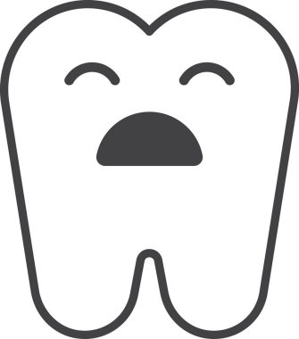 Arka planda en az izole edilmiş diş çürüme çizelgesi