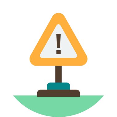 arkaplanda minimal biçimde izole edilmiş ünlem işareti gösterimi