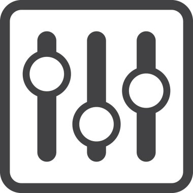 Arkaplanda izole edilmiş en az biçimdeki makine illüstrasyonu için düğmeye basın