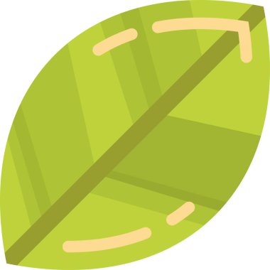 Arkaplanda asgari biçimdeki yaprak çizimi izole