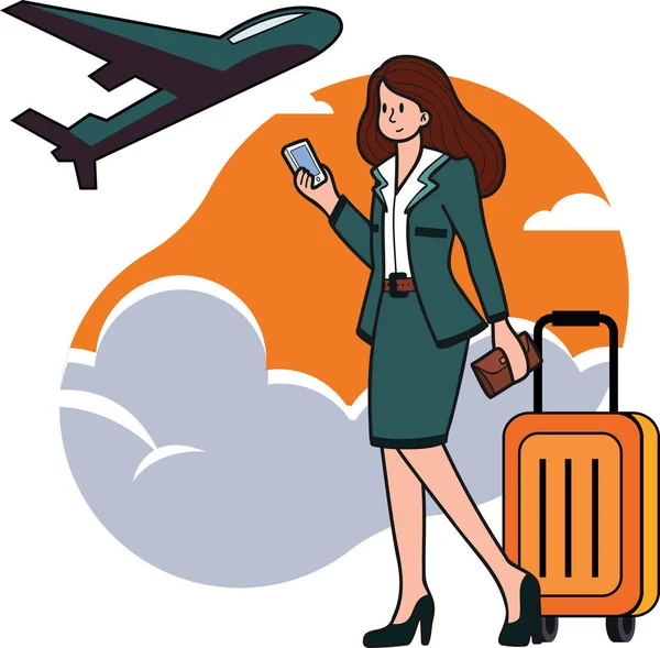Business Trip Businessman Travel Stock Illustrations – 8,485